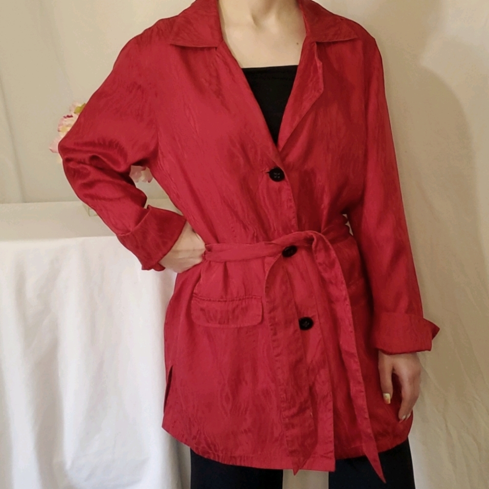 Chico's Silk Jacket